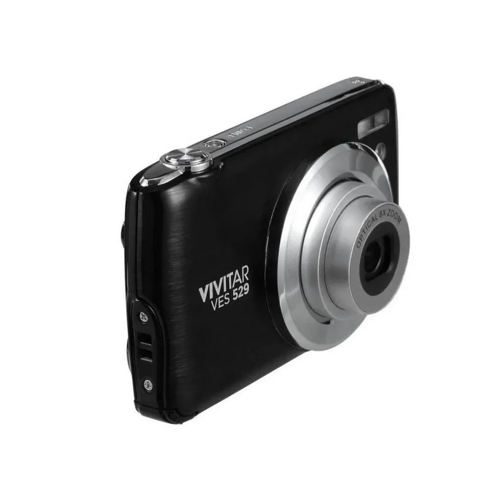 Open Box - Vivitar -  16mp Optical Lens Digital Camera - Black Black